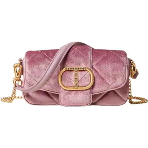 TWINSET borsa a tracolla 'amie' in velluto