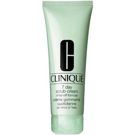 Clinique 7 day scrub cream rinse-off formula 250 ml