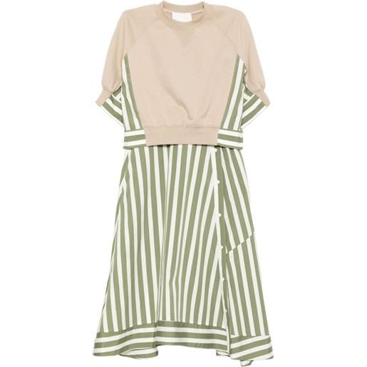 3.1 Phillip Lim abito a righe - toni neutri