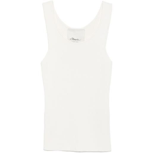 3.1 Phillip Lim gilet in maglia - toni neutri
