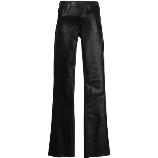 L'Agence jeans svasati selma cerati - nero