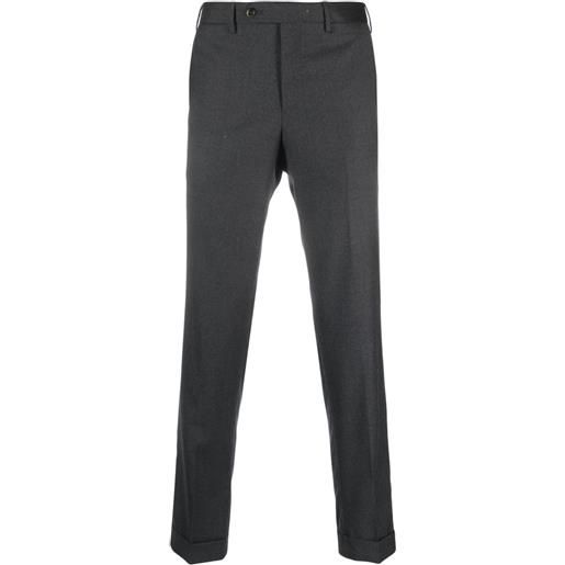 PT Torino pantaloni sartoriali a vita media - grigio