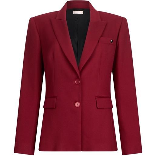 LIU JO blazer con decorazione - rosso