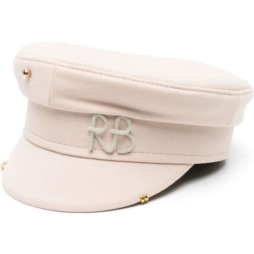 Ruslan Baginskiy cappello pierced baker boy - toni neutri