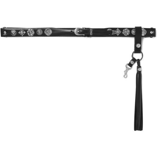 Toga cintura con decorazione - nero