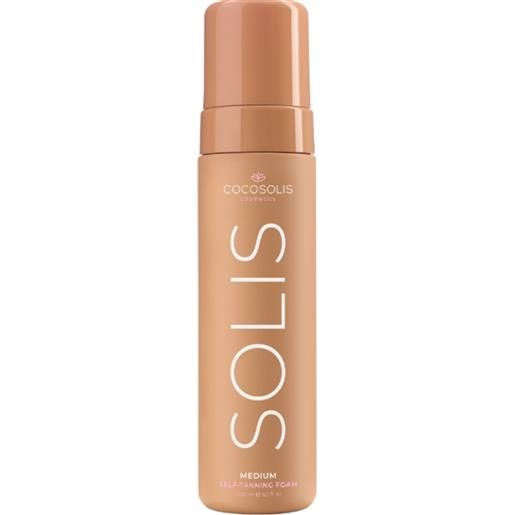 Cocosolis solis medium self-tanning foam mousse autoabbronzante medium 200 ml