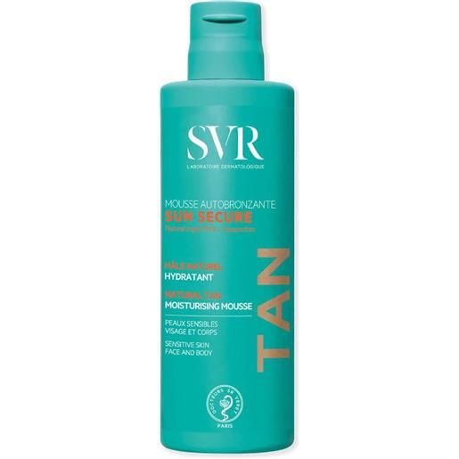 SVR sun secure mousse autoabbronzante 150ml