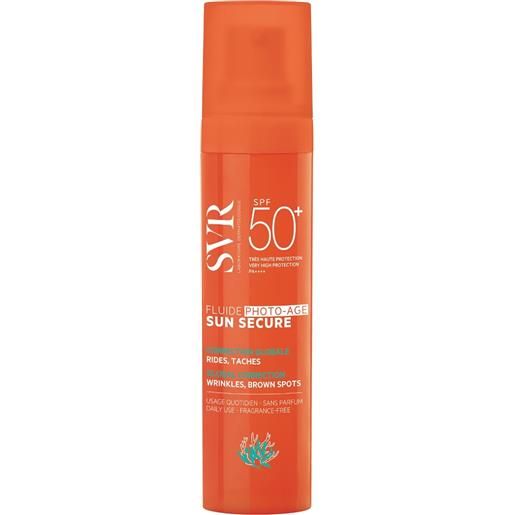 SVR sun secure fluide photo-age crema leggera spf50+