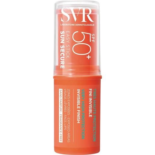 SVR sun secure easy stick stick solare trasparente spf50+