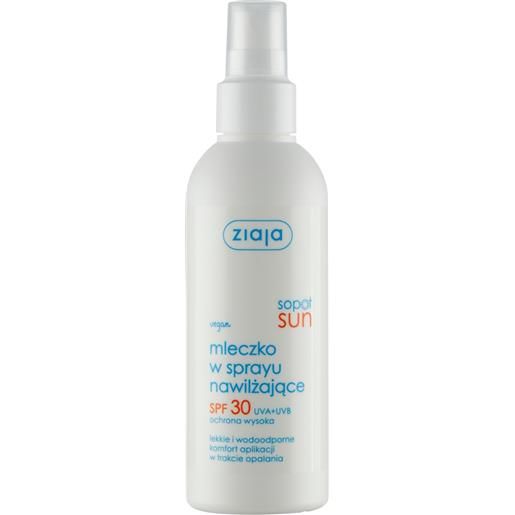 Ziaja sopot sun latte idratante spray spf 30 170 ml