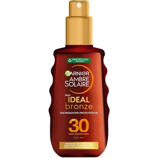 Garnier ambre solaire ideal bronze olio acceleratore abbronzatura spf30