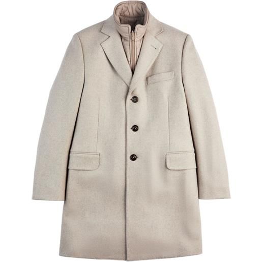 Fay cappotto lungo doppiopetto - toni neutri