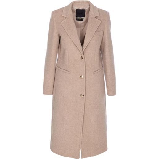 LIU JO cappotto con scollo a v - chiari