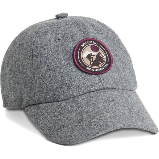 Brunello Cucinelli Kids cappello da baseball con applicazione - grigio