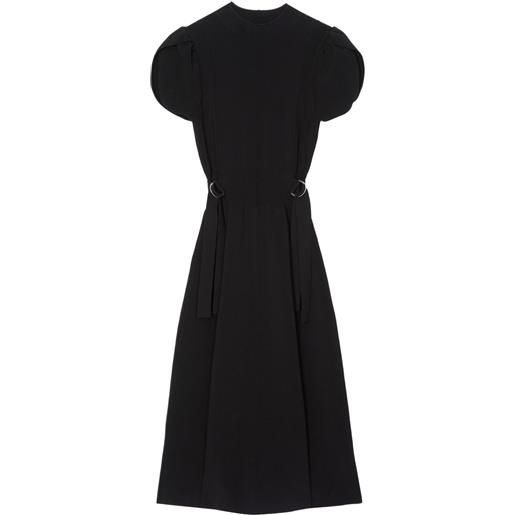 3.1 Phillip Lim abito midi con dettaglio anelli - nero