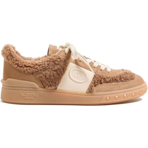 Valentino Garavani sneakers upvillage in pelle - toni neutri