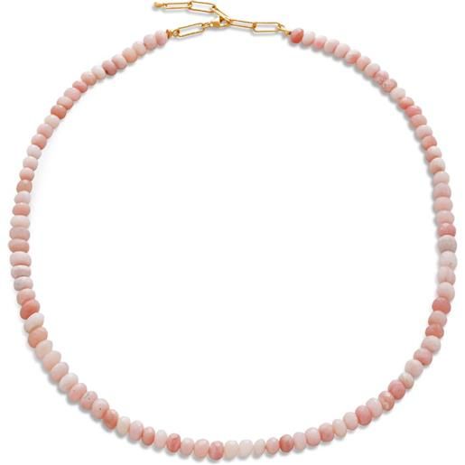 AOBOCO Collana Donna In Argento 925 Con Rosa E Cristalli - Gioiello Regalo Per Lei, Compleanno, Fidanzata, Anniversario