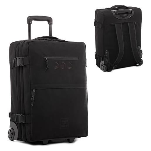 Borsa da viaggio a rullo BASICS di colore bordeaux