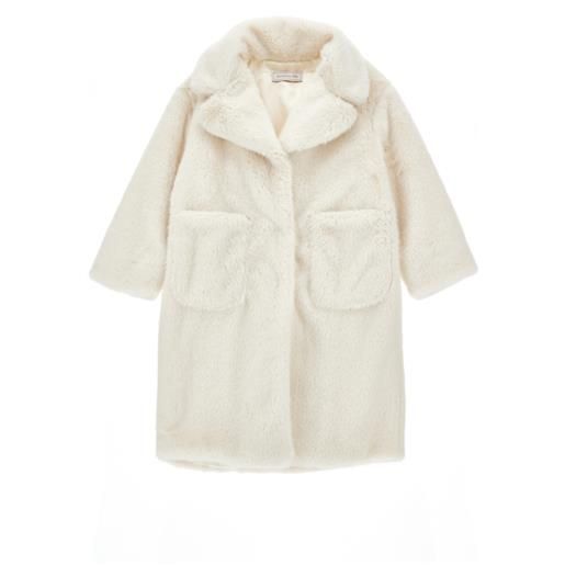 Monnalisa cappotto teddy bottoni