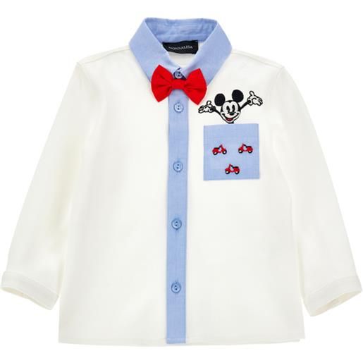 Monnalisa camicia papillon mickey mouse