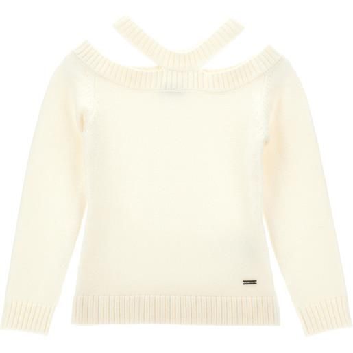 Monnalisa maglia cutout spalle