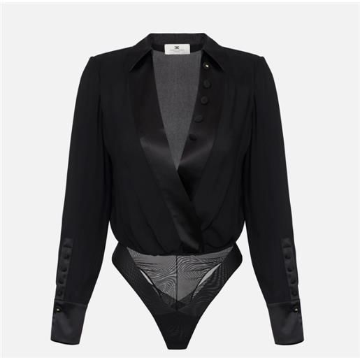ELISABETTA FRANCHI georgette body shirt