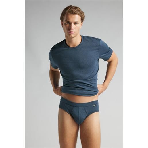 Intimissimi slip in cotone superior blu