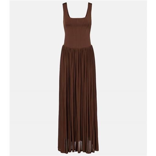 Simkhai abito lungo jamie in jersey