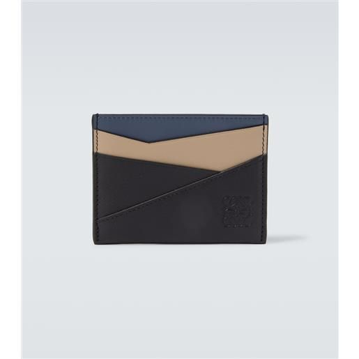 Loewe portacarte puzzle anagram in pelle