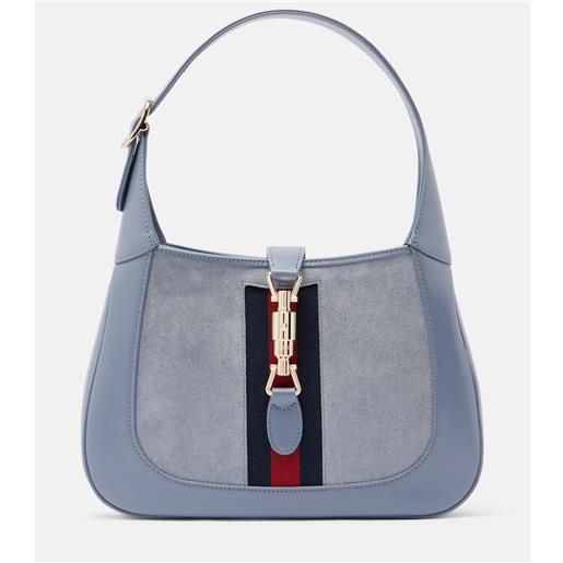 Gucci borsa jackie 1961 medium in suede e pelle