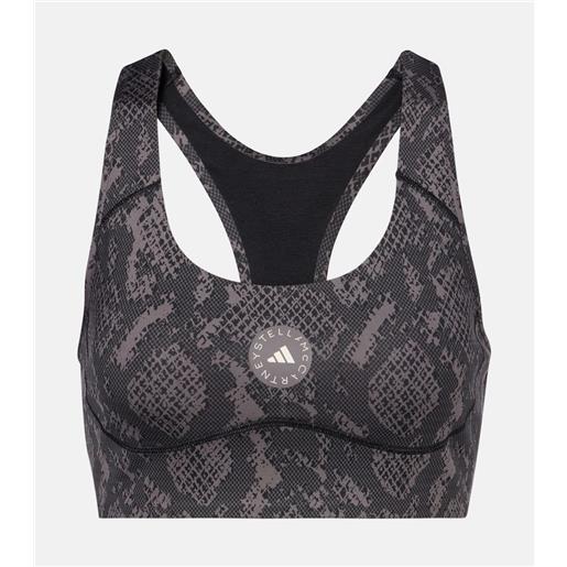 Adidas by Stella McCartney top sportivo asmc tpr con stampa