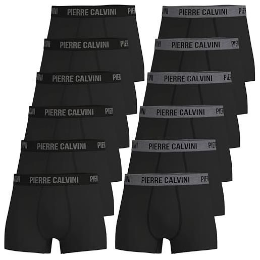 Pierre Calvini uomo 12 pack uomo intimo retrò pantaloncini