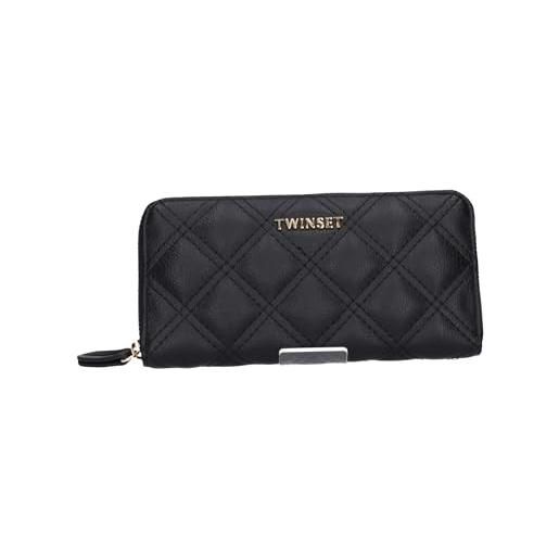 Twinset Milano twin set borse e slg pre 212tb7016 00006 nero twin set portafogli donna