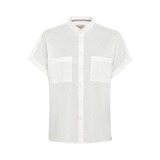 Camel active womenswear 309826/1s65 camicia da donna, bianco