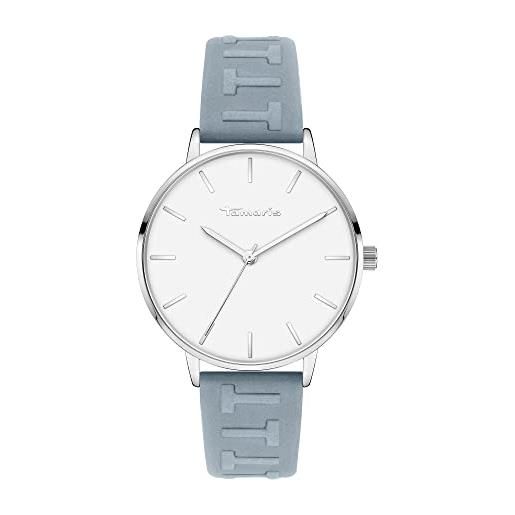 Tamaris orologio analogico al quarzo donna con cinturino in pelle tt-0105-lq