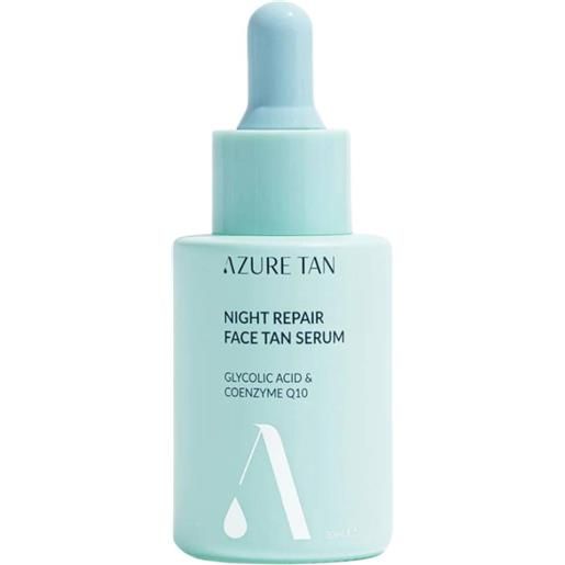 Azure Tan siero viso riparatore autoabbronzante notte