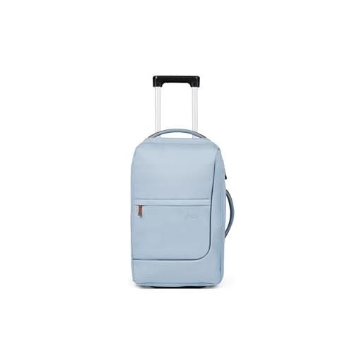 Satch flow s trolley valigia trolley 35 l 54x32x23 cm o valigia grande 55 l 65x37x29 cm, inclusa sacchetto per biancheria, bagaglio da viaggio