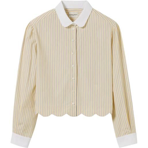 Claudie Pierlot camicia a righe - giallo