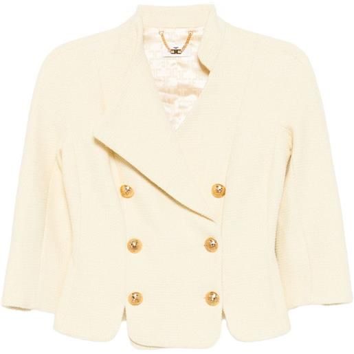 Elisabetta Franchi giacca con decorazione - giallo