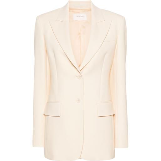 Sportmax blazer monopetto - toni neutri
