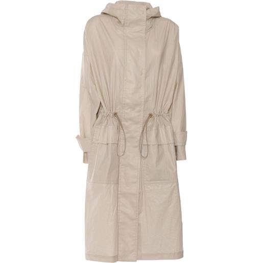 Fay parka con coulisse - toni neutri