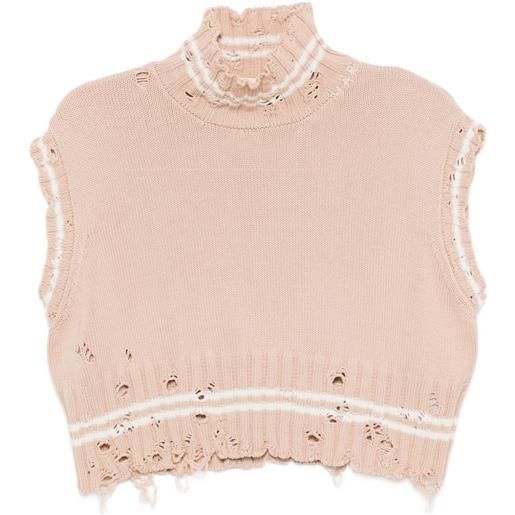 Marni gilet in cotone - toni neutri