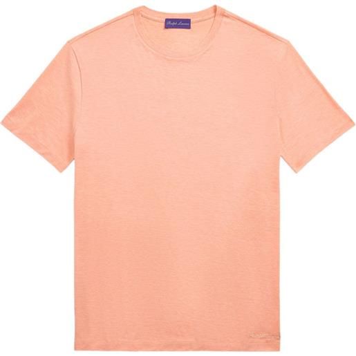 Ralph Lauren Purple Label t-shirt in cotone - rosa