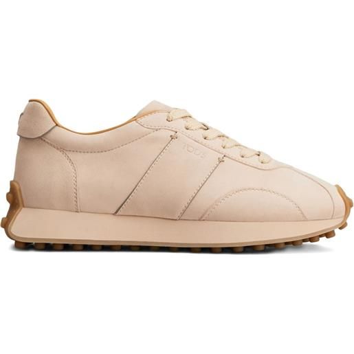 Tod's stringate in pelle scamosciata - rosa