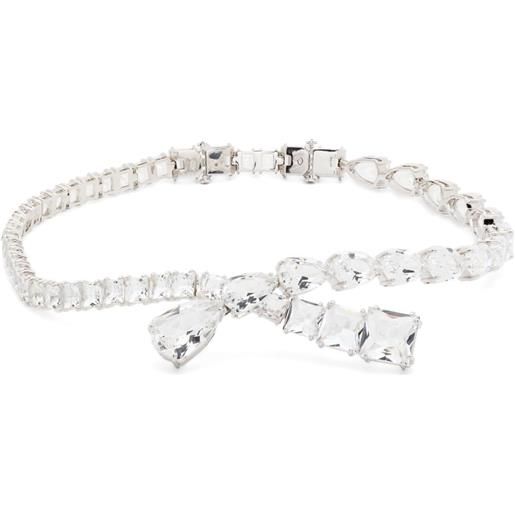 Swarovski collana matrix - argento