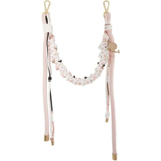 PUCCI cintura intrecciata - rosa