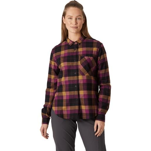 HELLY HANSEN w lokka flannel ls sht maglia outdoor donna