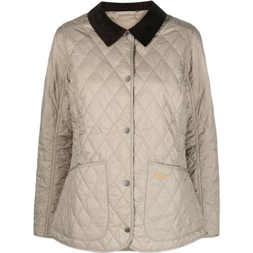 Barbour giacca annandale trapuntata - grigio