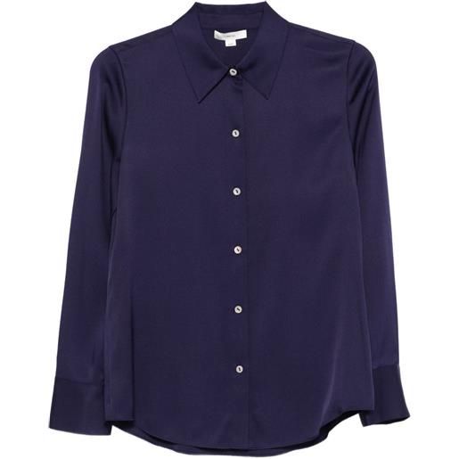 Vince gonna con abbottonatura frontale - blu