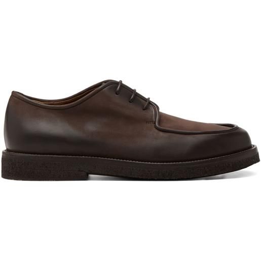 Marsèll oxford moccar in pelle - marrone